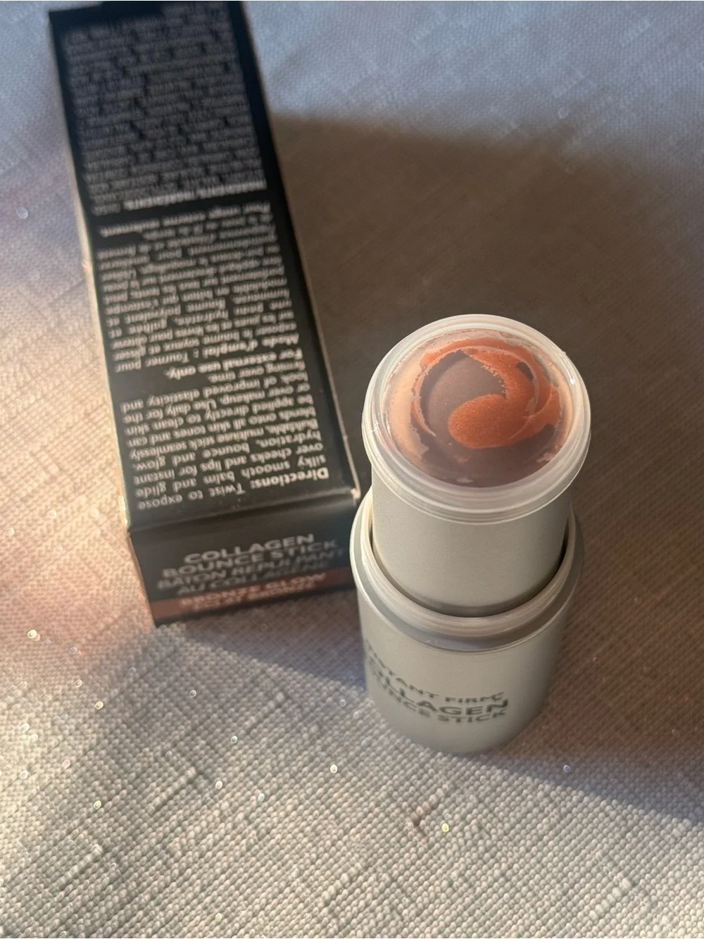 Peter Thomas Roth FIRMx Collagen Bounce Stick Bronze Glow 0.56 oz NIB